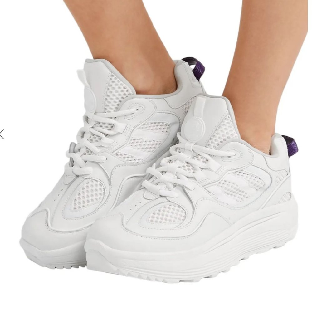Eytys Jet white chunky platform sneakers